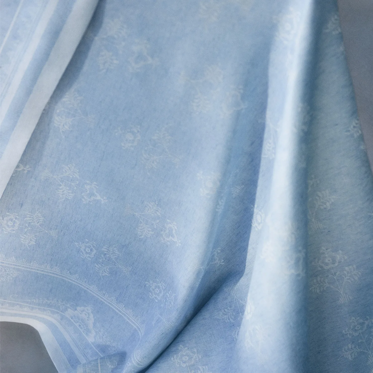 Kgl. Porcelæn Heritage dug 320 x 145 cm hørblanding